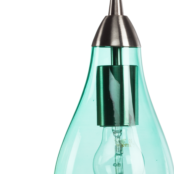Pendelleuchte Cambo - Glas / Eisen - 4-flammig