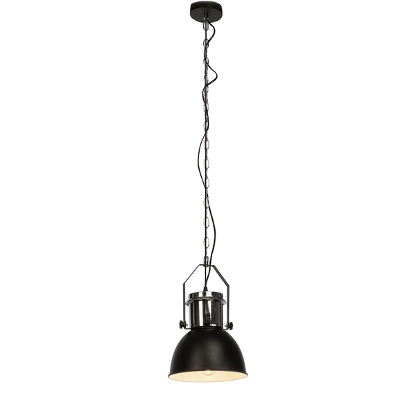 Pendelleuchte Salford - Metall - 1-flammig - Chrom