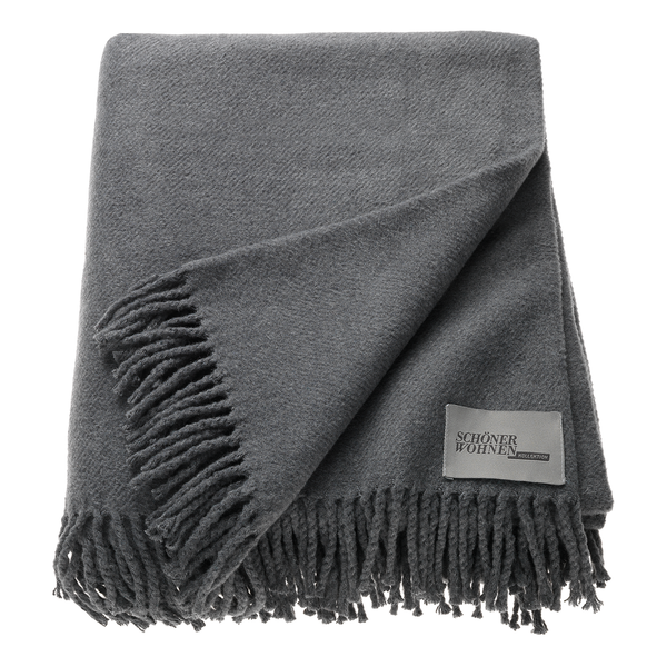 Plaid Basics - Mischgewebe - Basalt