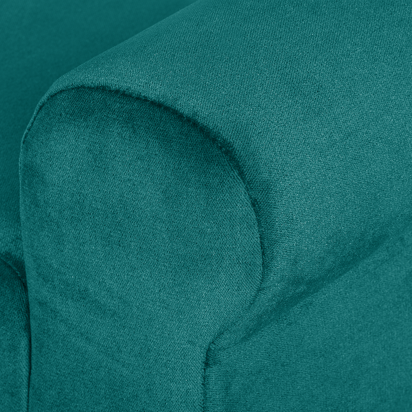 Polsterbank Banquette Samt - Türkis