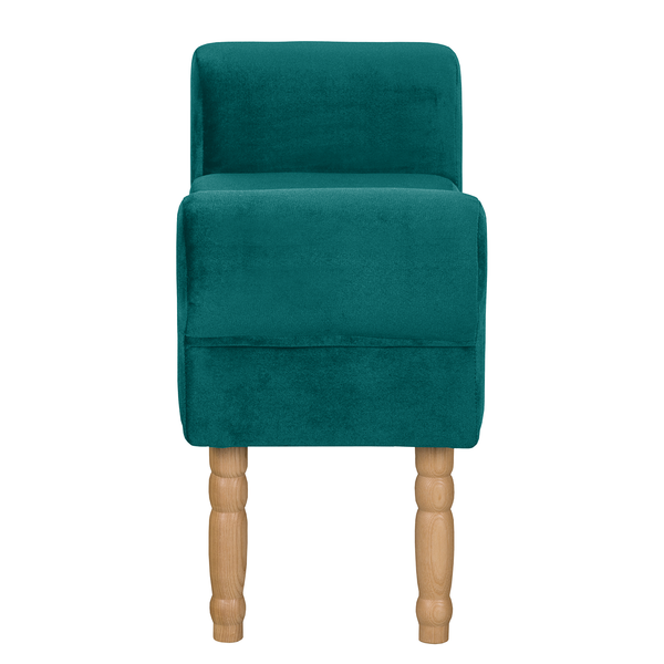 Polsterbank Banquette Samt - Türkis
