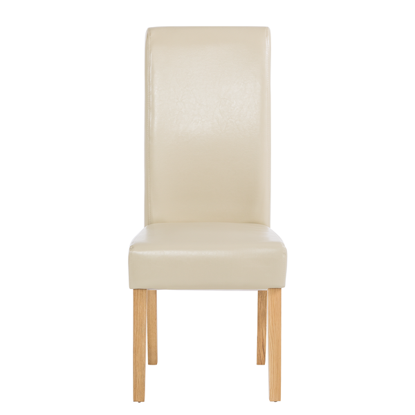 Polsterstuhl Nello I - Creme - 2er Set