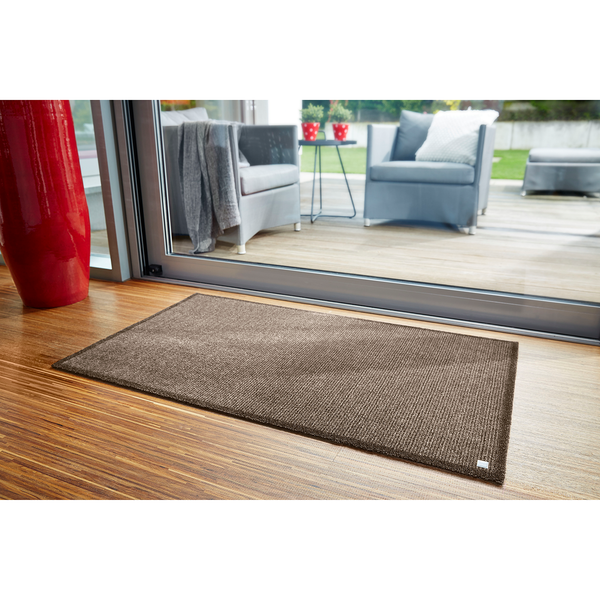 Sauberlaufmatte Gentle - Braun - 39 x 58 cm