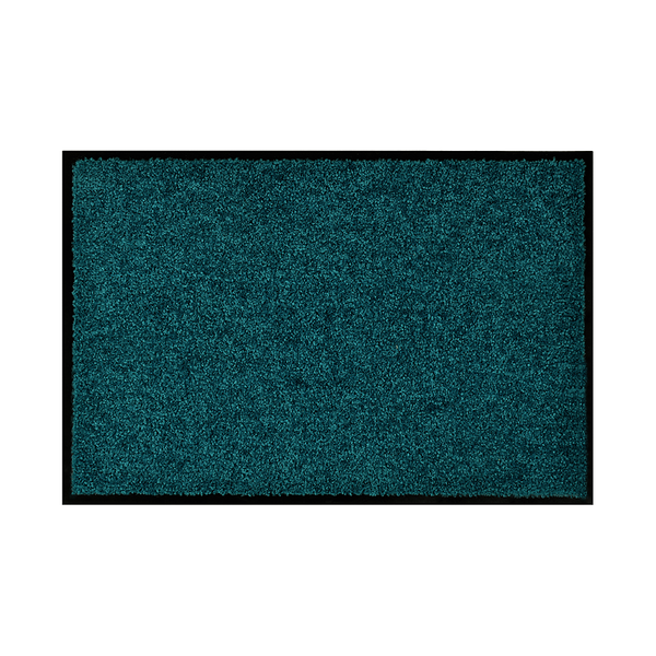 Schmutzfang Fußmatte Wash & Clean - Petrol - 60 x 90 cm