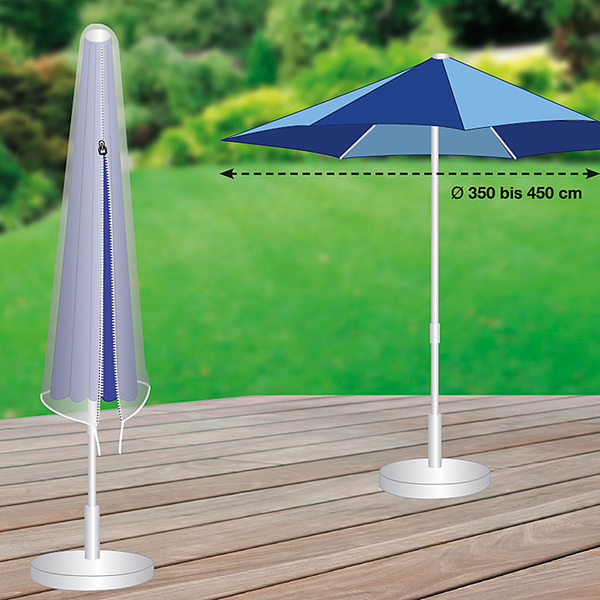Schutzhülle Premium für Marktschirm - (Ø 350-450 cm) - Polyester