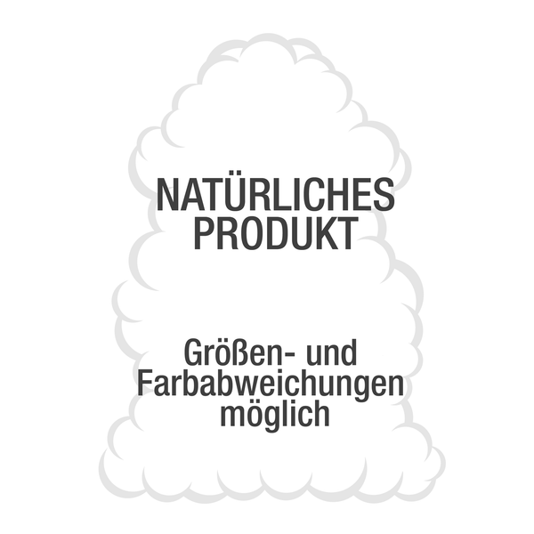 Sitzkissen Narwa - Schaffell / Kunstleder - Weiß