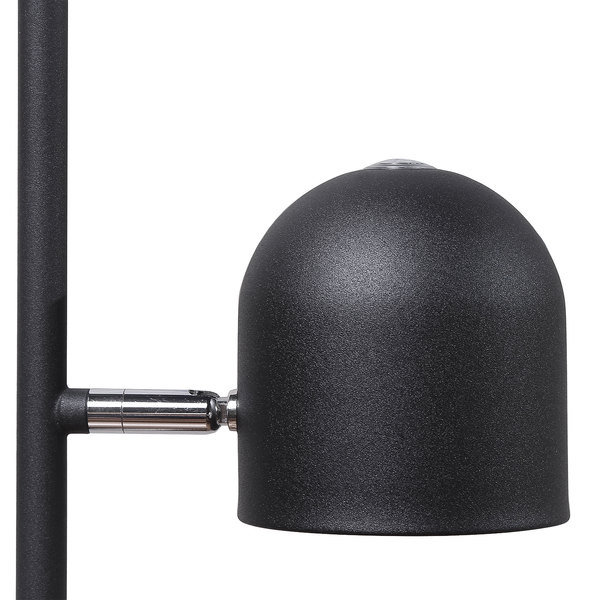 LED-Stehleuchte Jon - Eisen - 2-flammig - Schwarz
