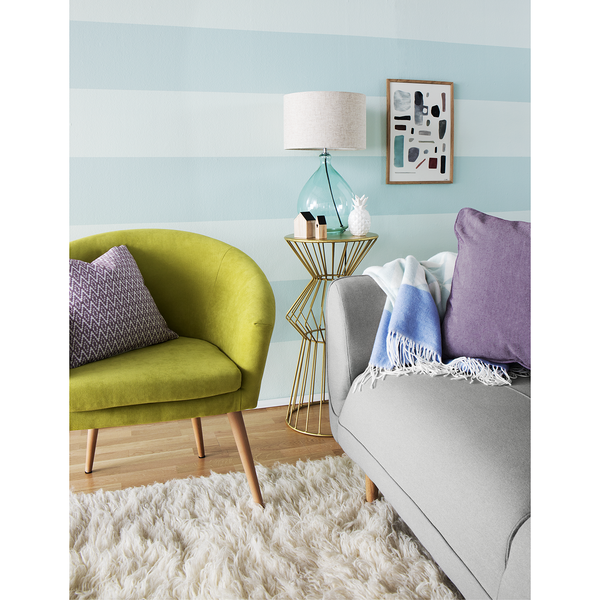 Tischleuchte Loster - Glas / Baumwollstoff - Hellbraun - 1-flammig - Hellbraun