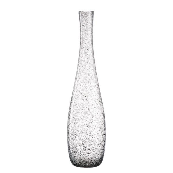 Vase Giardino - Glas - Glas Grau - Höhe: 60 cm