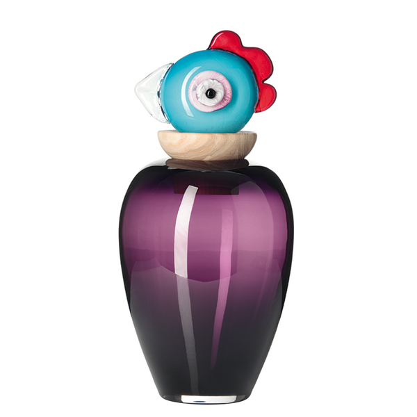 Vogelvase Papageno - Violett