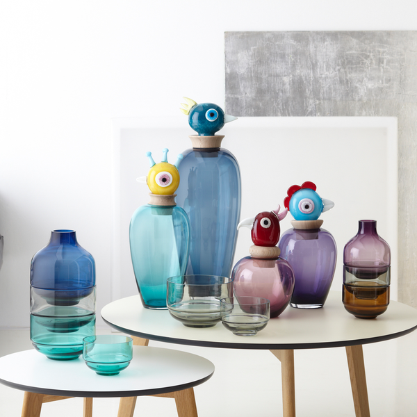 Vogelvase Papageno - Violett