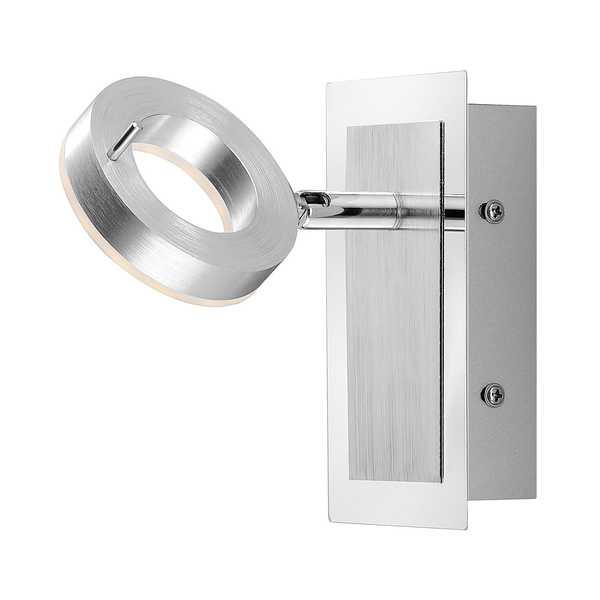 LED-Wandleuchte Sileda - Eisen  -  Silber