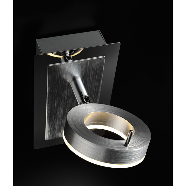 LED-Wandleuchte Sileda - Eisen  -  Silber