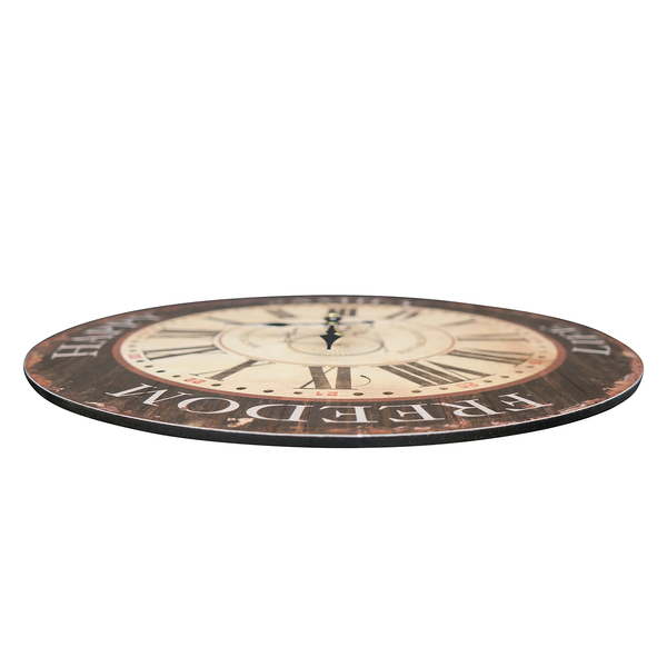 Wanduhr Palanga - Beige / Braun