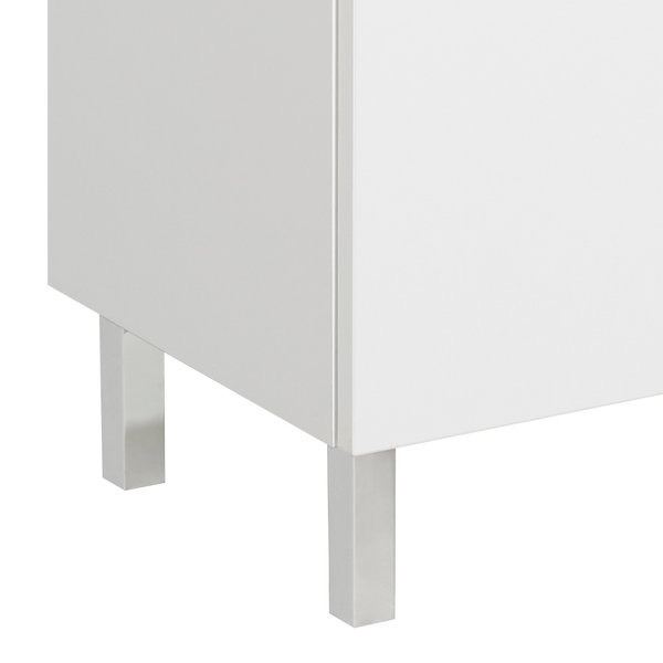 Waschbeckenunterschrank Quickset 312 - Weiß - Breite: 50 cm