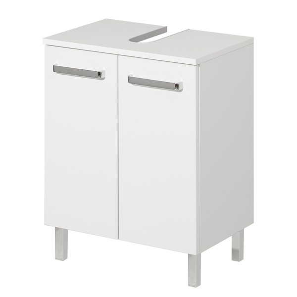 Waschbeckenunterschrank Quickset 312 - Weiß - Breite: 50 cm