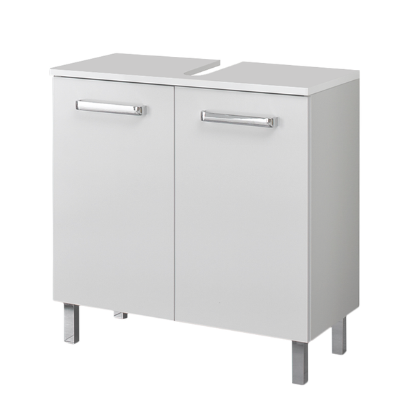 Waschbeckenunterschrank Quickset 312 - Weiß - Breite: 60 cm