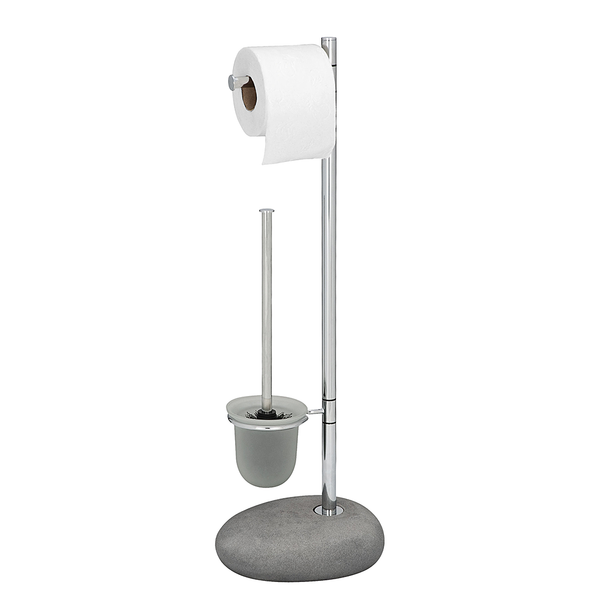 WC-Garnitur Pepple - Steingrau