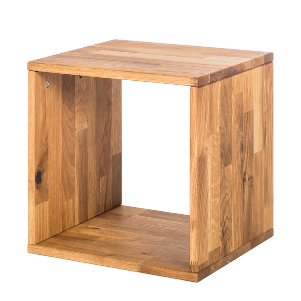 Regal GrapWOOD - Eiche massiv - Eiche - 39 x 39 cm