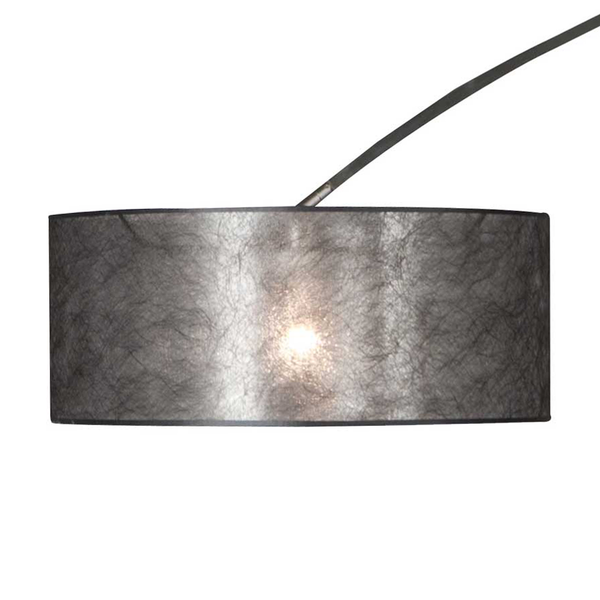 Schirm 50 cm rund-Kunststoff-Transparent - Schwarz - Durchsichtig - Kunststoff - Textil - 50 x 20 x 20 cm
