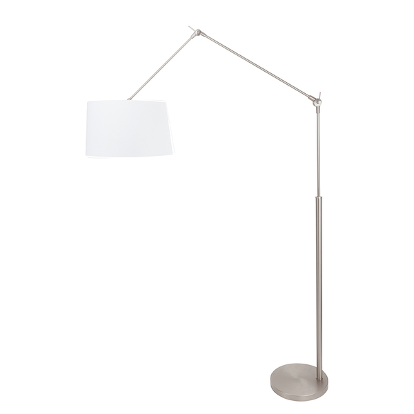 Schirm 45 cm rund-Stoff-Weiß - Weiß - Textil - 45 x 28 x 28 cm
